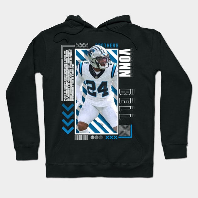 Vonn Bell Paper Poster Version 10 Hoodie by art.Hamdan